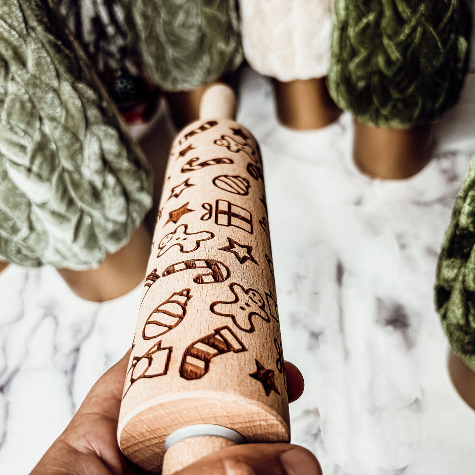 Christmas Rolling Pin Set | 10 Styles