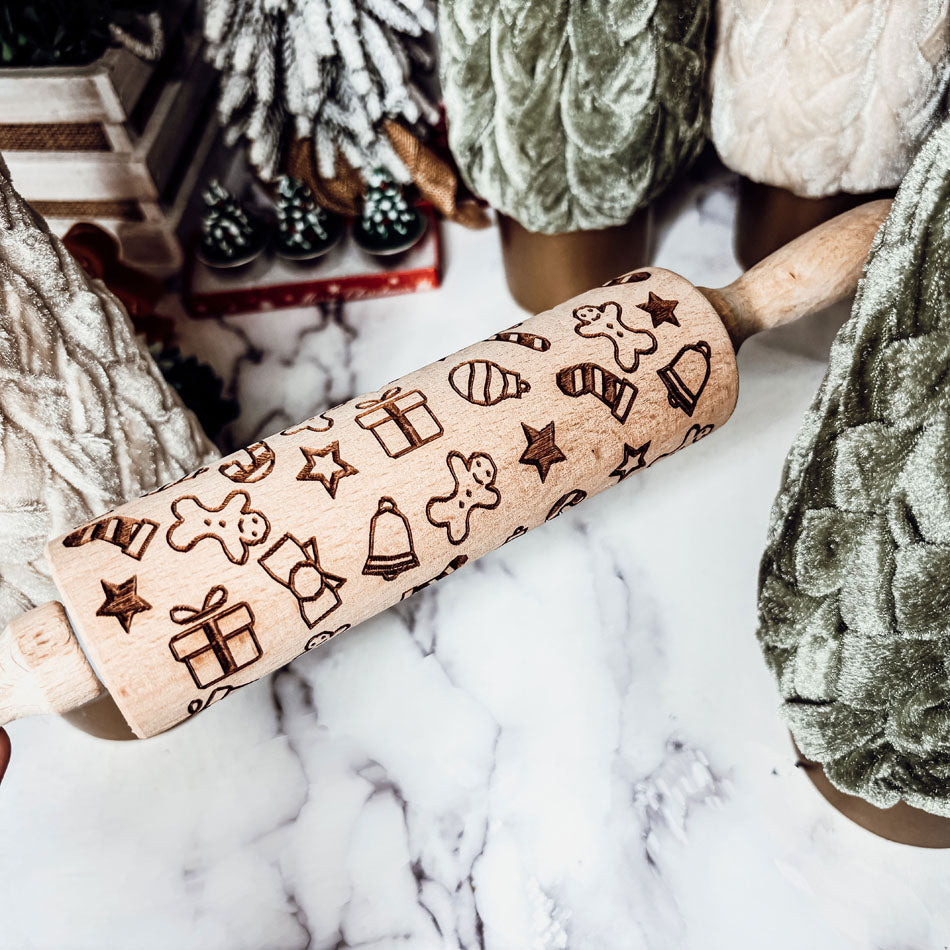 Christmas Rolling Pin Set | 10 Styles