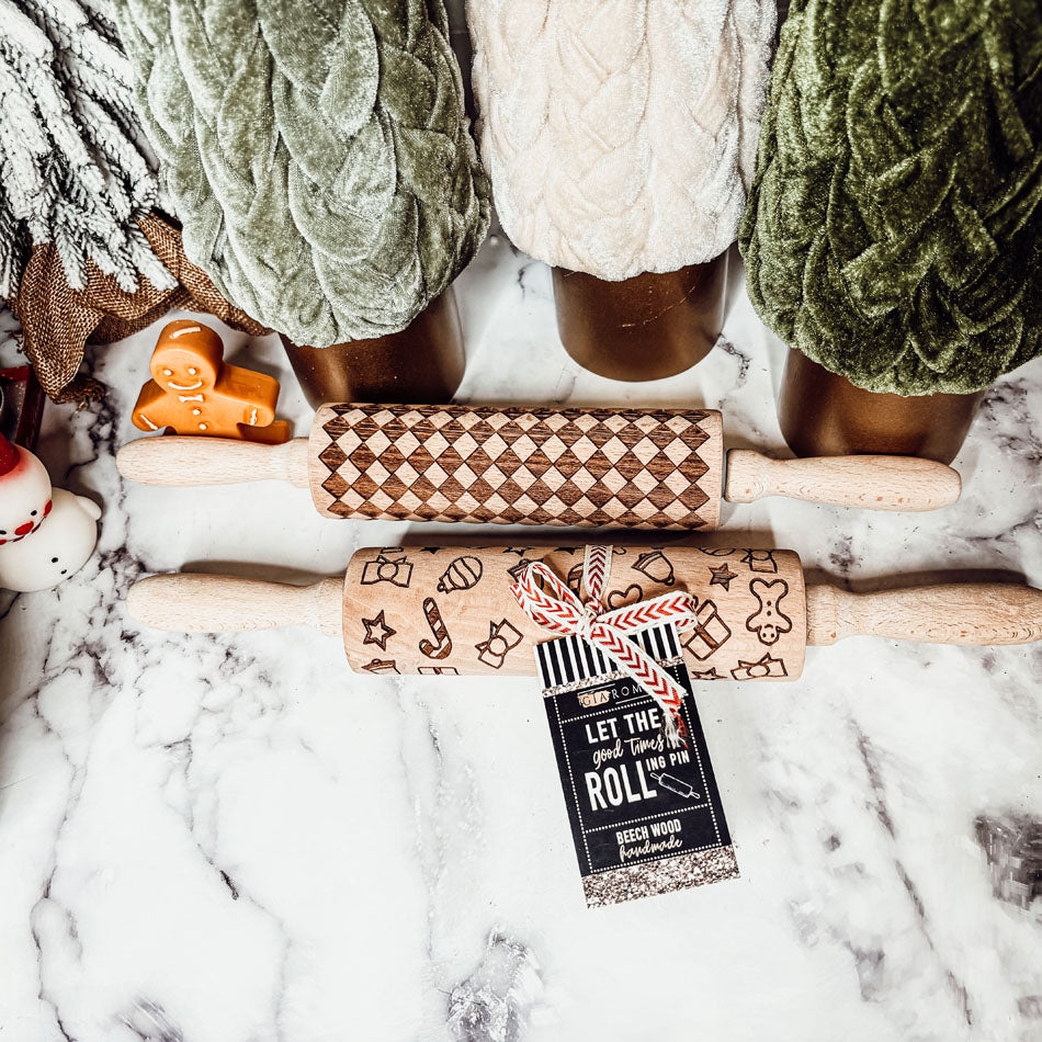 Christmas Rolling Pin Set | 10 Styles