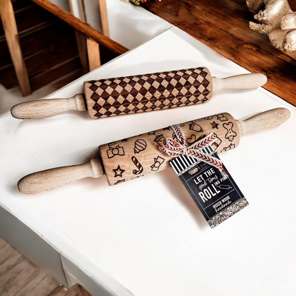 Christmas Rolling Pin Set | 10 Styles