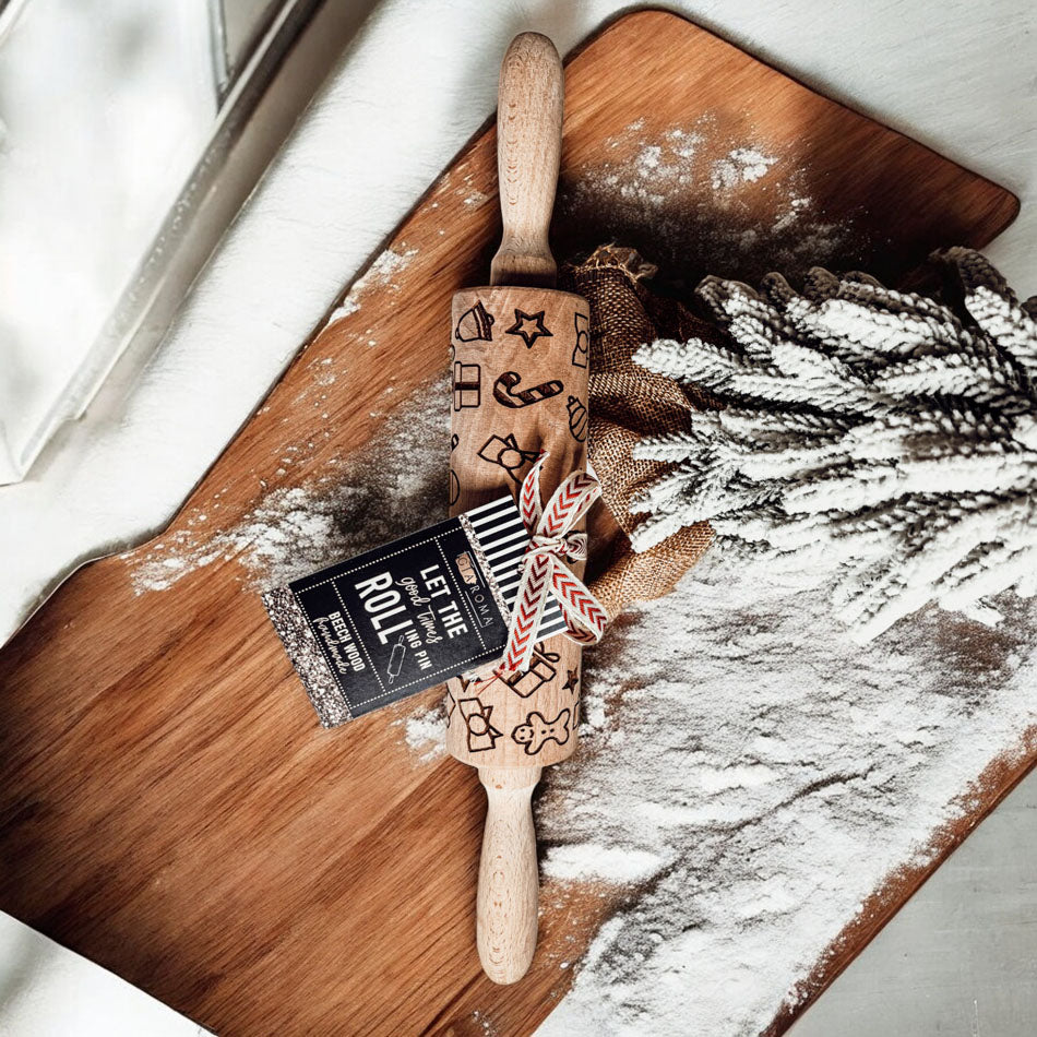 Christmas Rolling Pin Set | 10 Styles