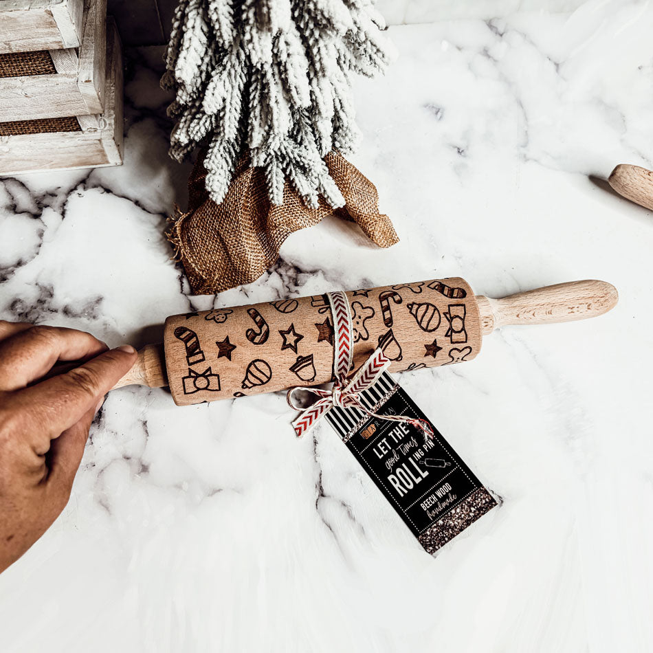Christmas Rolling Pin Set | 10 Styles