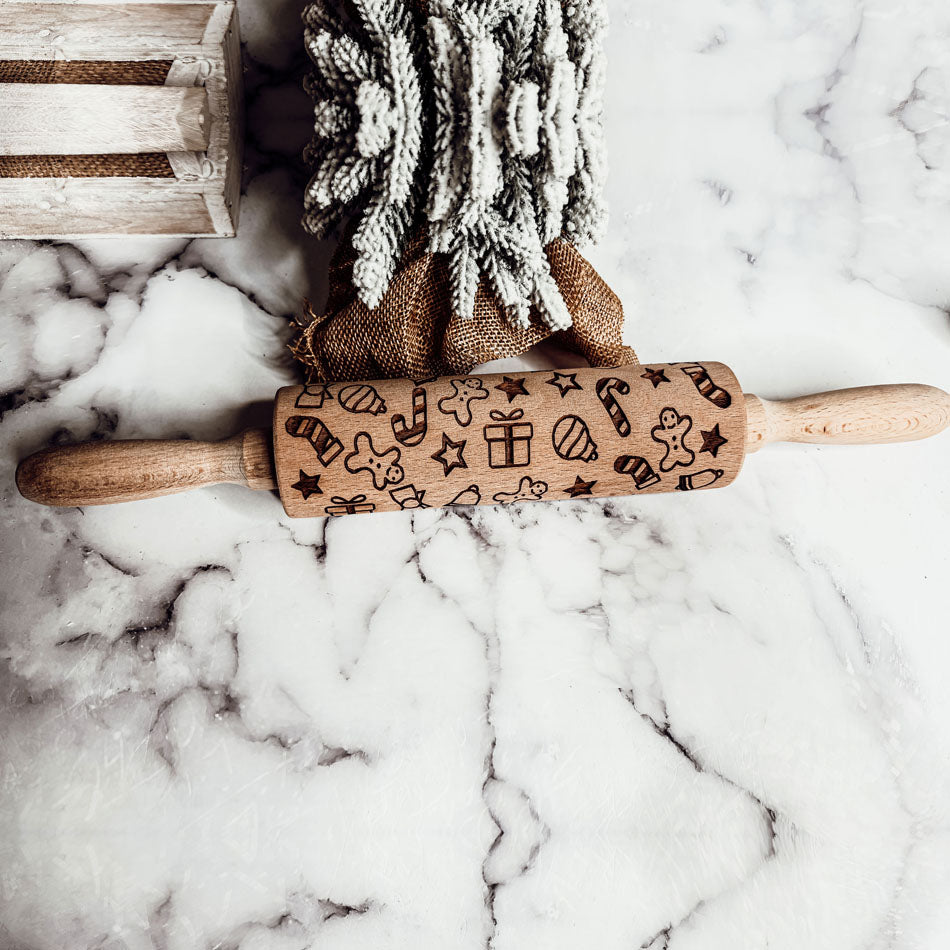 Christmas Rolling Pin Set | 10 Styles