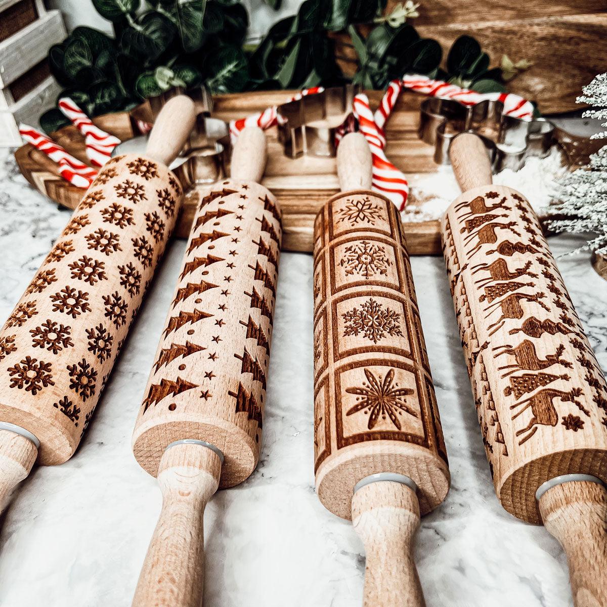 Christmas Rolling Pin Set | 10 Styles