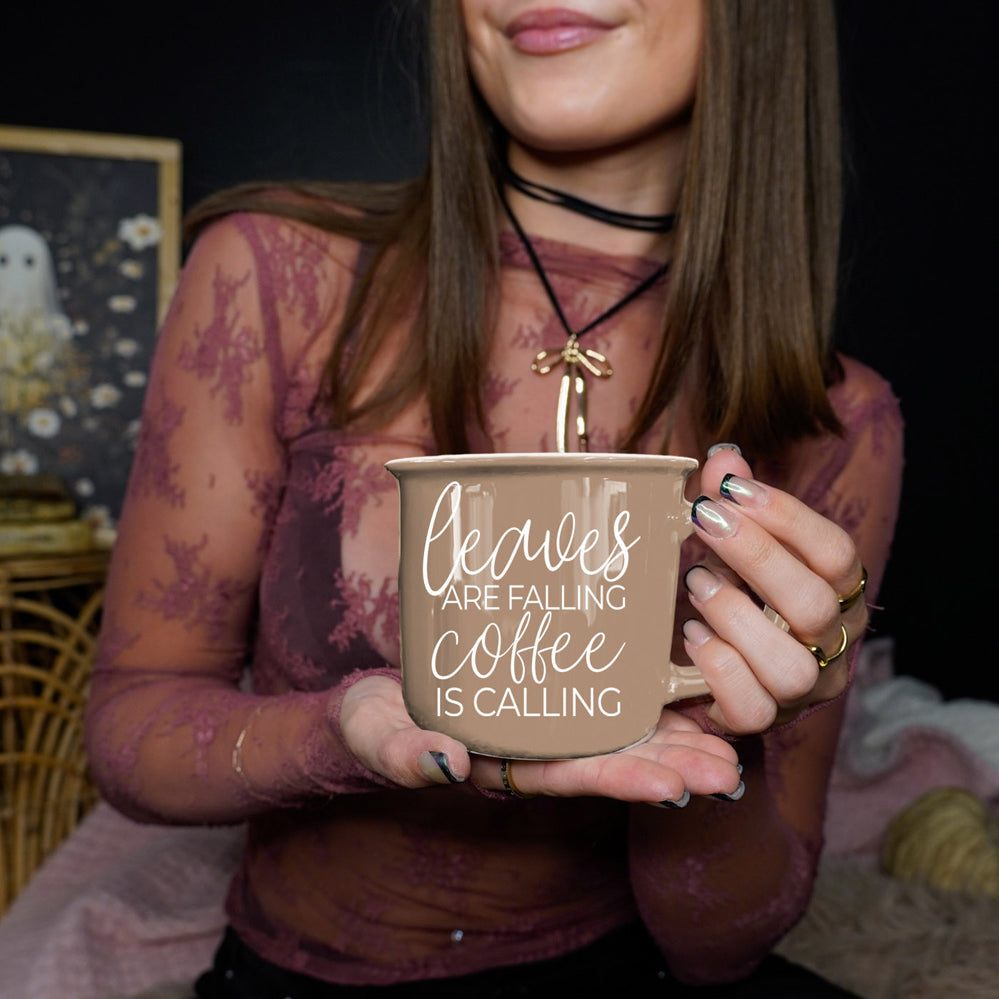 Leaves Falling Mug