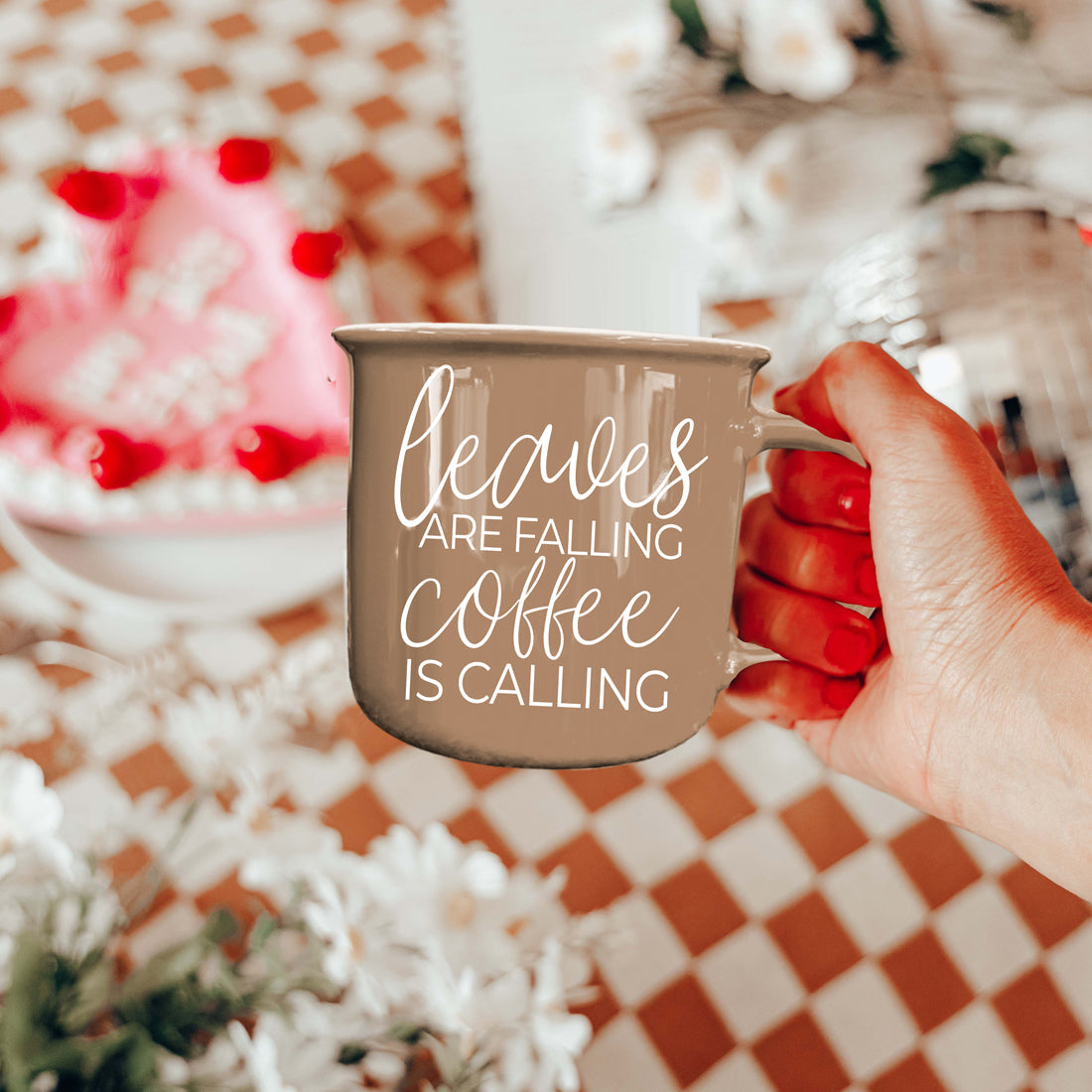Leaves Falling Mug