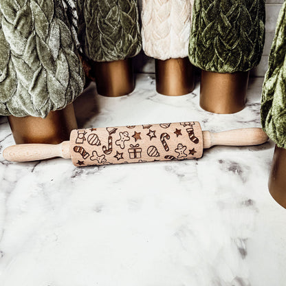 Christmas Rolling Pin Set | 10 Styles