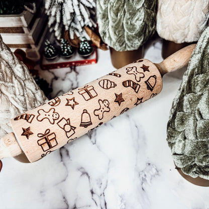 Christmas Rolling Pin Set | 10 Styles