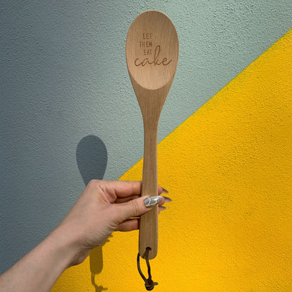 Let Them Eat Cake Marie Antoinette Inspired Cooking Spoon