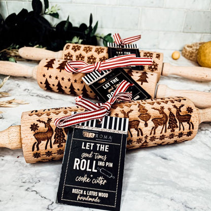 Christmas Rolling Pin Set | 10 Styles