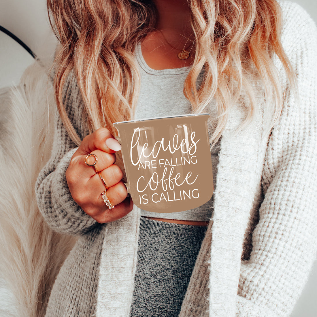 Leaves Falling Mug